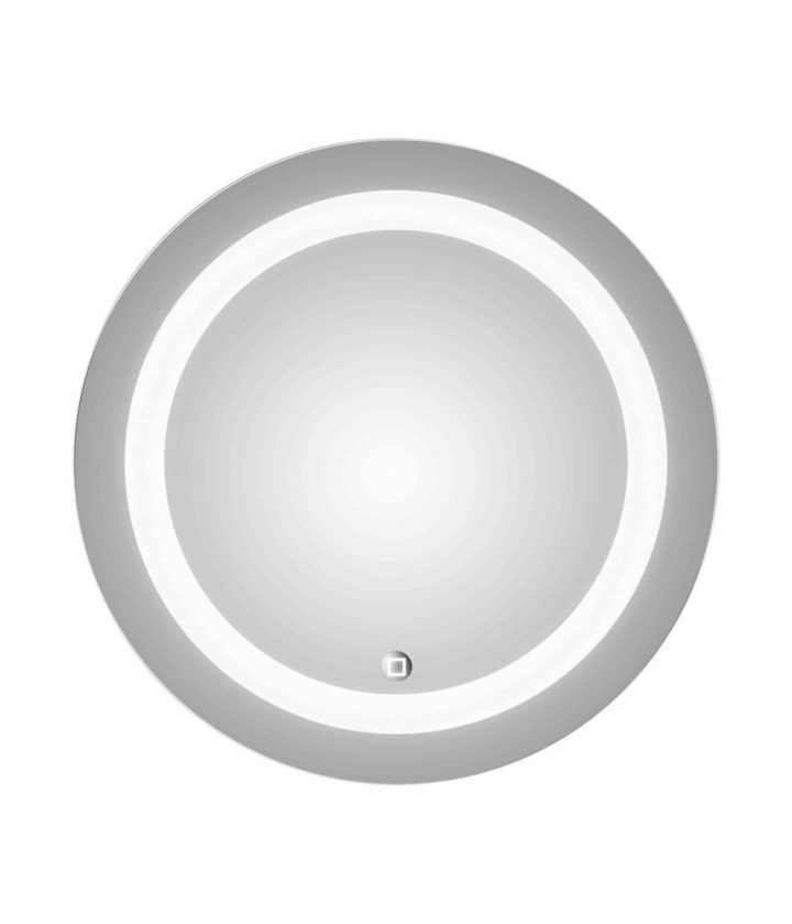 Miroir Avec Éclairage Intégré 59X59X5Cm | Bricomarché dedans Miroir Salle De Bain Éclairage Intégré