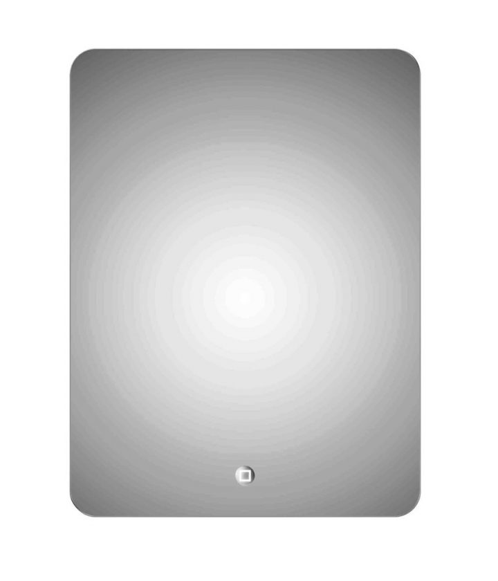 Miroir Avec Éclairage Intégré 60X80X5Cm | Bricomarché dedans Meuble Salle De Bain Bricomarché