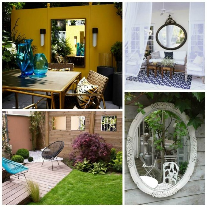 Miroir Extérieur Pour Une Déco De Jardin Extraordinaire pour Deco Jardin