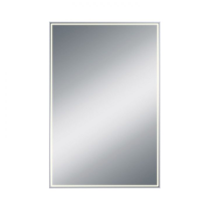 Miroir Lumineux Avec Éclairage Intégré, L.60 X H.90 Cm Neo encequiconcerne Miroir Salle De Bain Avec Éclairage Intégré