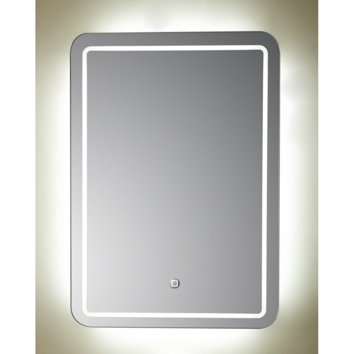 Miroir Lumineux Led Sadir H.70 X L.50 Cm avec Miroir Salle De Bain Éclairant Miroir Lumineux Led Sadir H.70 X L.50 Cm avec Miroir Salle De Bain Éclairant