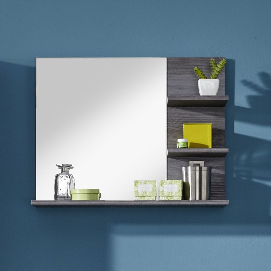 Miroir Moderne Pour Salle De Bain | Bright Shadow Online destiné Miroir Salle De Bain Avec Tablette Et Éclairage