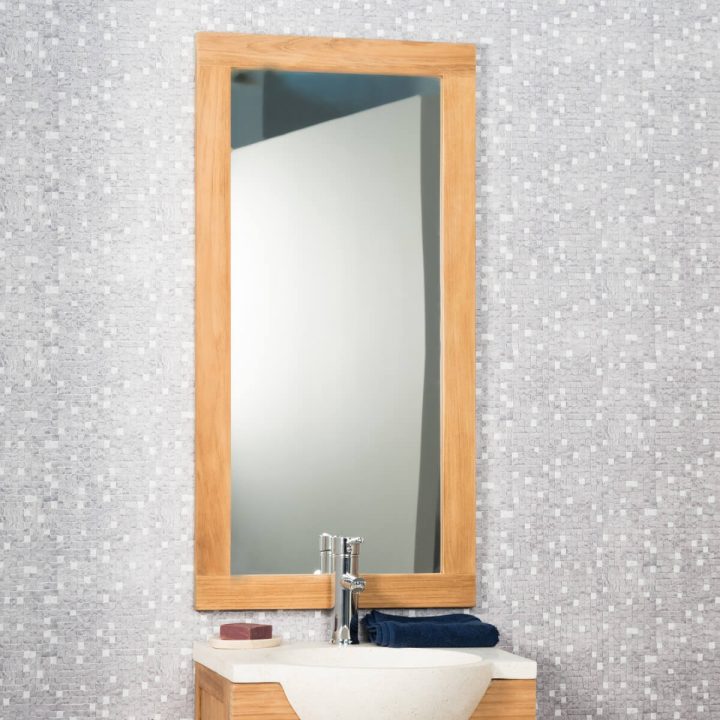 Miroir Salle De Bain 100X50 encequiconcerne Miroir Salle De Bain 100 Cm