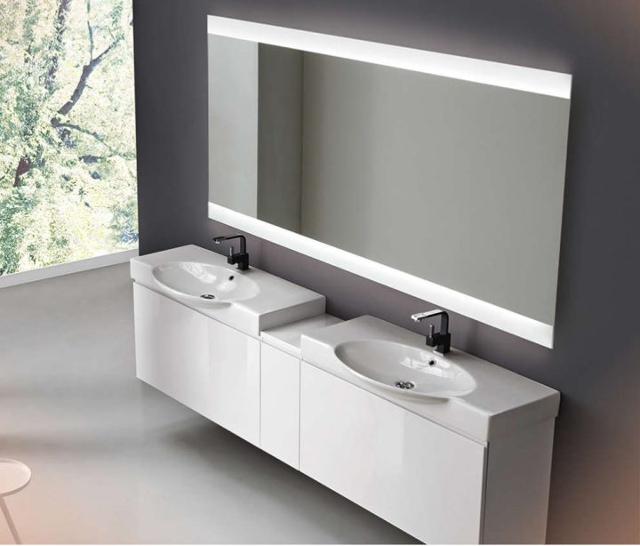 Miroir Salle De Bain Led Vanità E Casa Vela serapportantà Miroir Salle De Bain Bluetooth