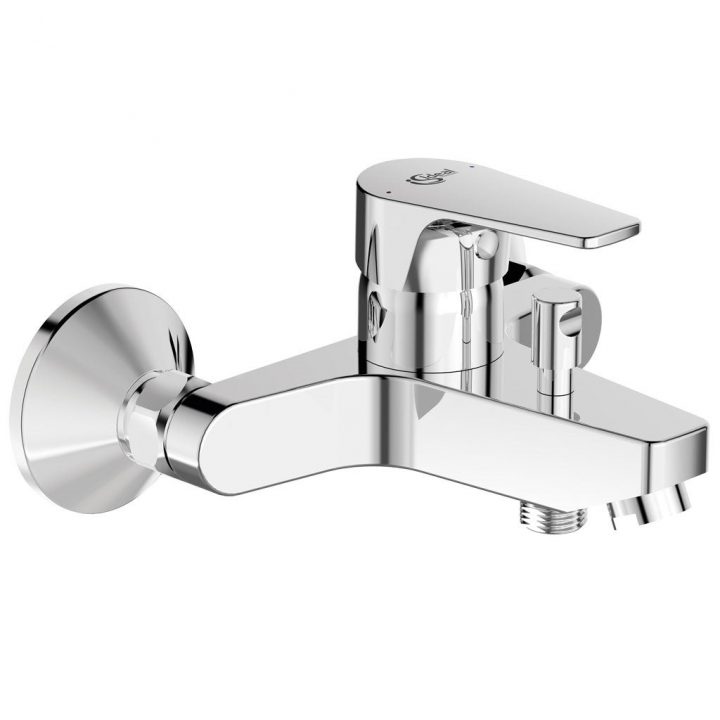 Mitigeur Bain Douche "esla" Chrome | Bricoman encequiconcerne Colonne De Douche Bricoman