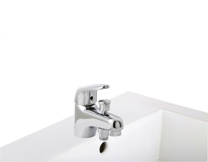 Mitigeur Bain Douche Monotrou "kondor Nf C2" | Bricoman concernant Colonne De Douche Bricoman