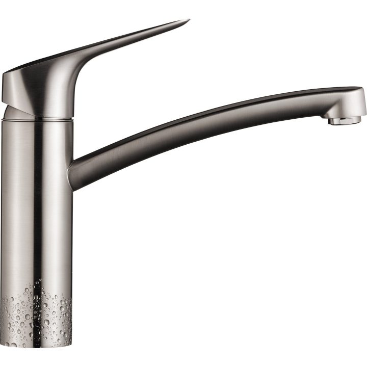 Mitigeur De Cuisine Acier Mat Hansgrohe My Cube | Mitigeur à Fuite Base Robinet Mitigeur Cuisine