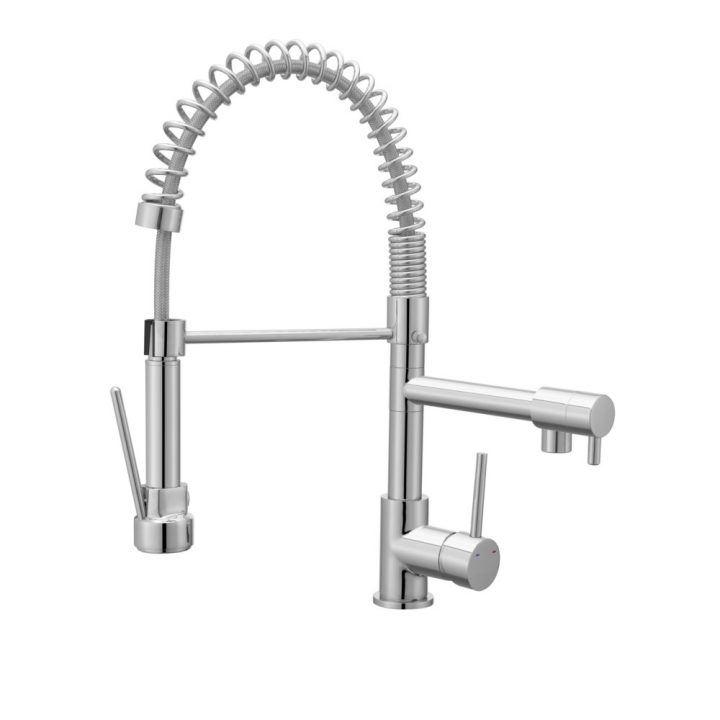 Mitigeur De Cuisine Almendra Avec Douchette concernant Flexible Robinet Douchette Cuisine