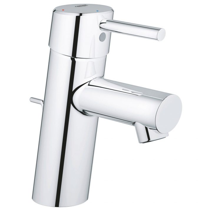 Mitigeur De Lavabo Chromé Brillant, Grohe Concetto Eco avec Robinet Wc Castorama