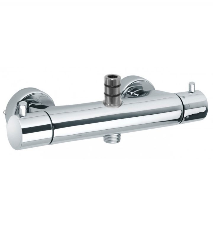 Mitigeur Douche Mural Thermostatique Ness Double Sortie De Paini (Sortie  Haute À Emboîter) avec Mitigeur Douche Double Sortie