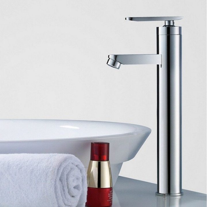 Mitigeur Haut Joyce, En Laiton Chromé Pour Vasque À Poser tout Robinet Salle De Bain Pas Cher Mitigeur Haut Joyce, En Laiton Chromé Pour Vasque À Poser tout Robinet Salle De Bain Pas Cher