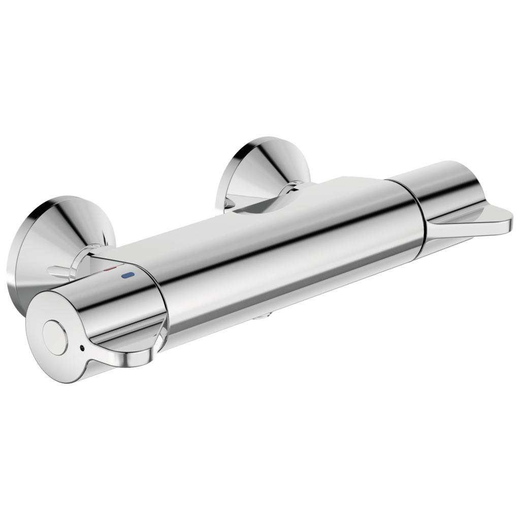 Mitigeur Thermostatique Sct Douche Mural | D2447 destiné Entraxe Robinet Douche