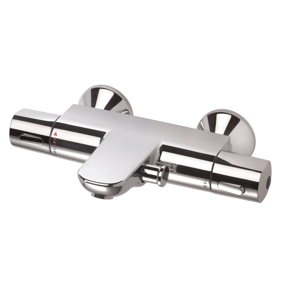 Mitigeur Thermostatiquebain-Douche Mural | D0443 dedans Tete De Robinet Porcher