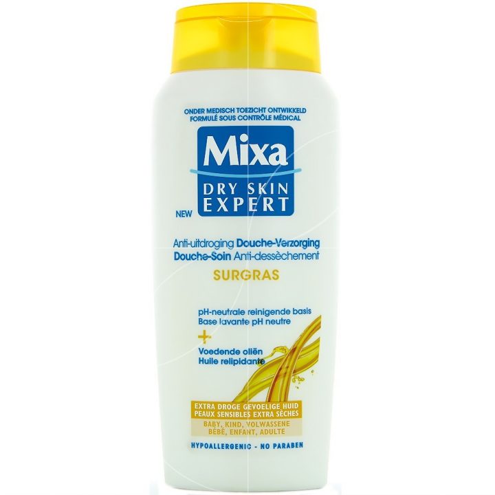 Mixa – Douche Soin Surgras Anti-Dessèchement – 400Ml à Gel Douche Mixa Mixa – Douche Soin Surgras Anti-Dessèchement – 400Ml à Gel Douche Mixa