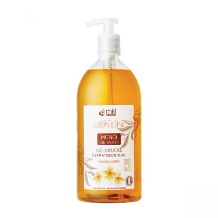 Mkl Green Nature Cosm'ethik Gel Douche Monoï De Tahiti 1L – Parapharmacie –  Pharmarket destiné Gel Douche Monoi