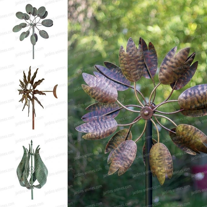 Mobile Éolienne En Métal | Jardin / Déco | Objet Deco encequiconcerne Objets Decoration Jardin Exterieur
