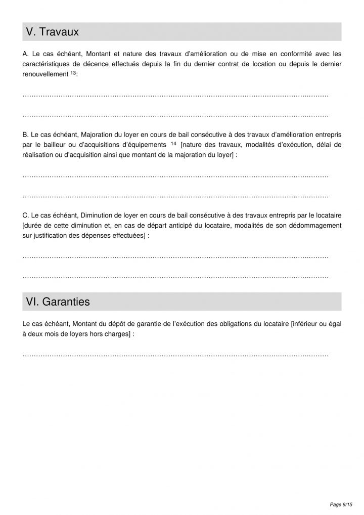 Modèle De Bail De Location Meublée Conforme Alur encequiconcerne Bail De Location Meublé