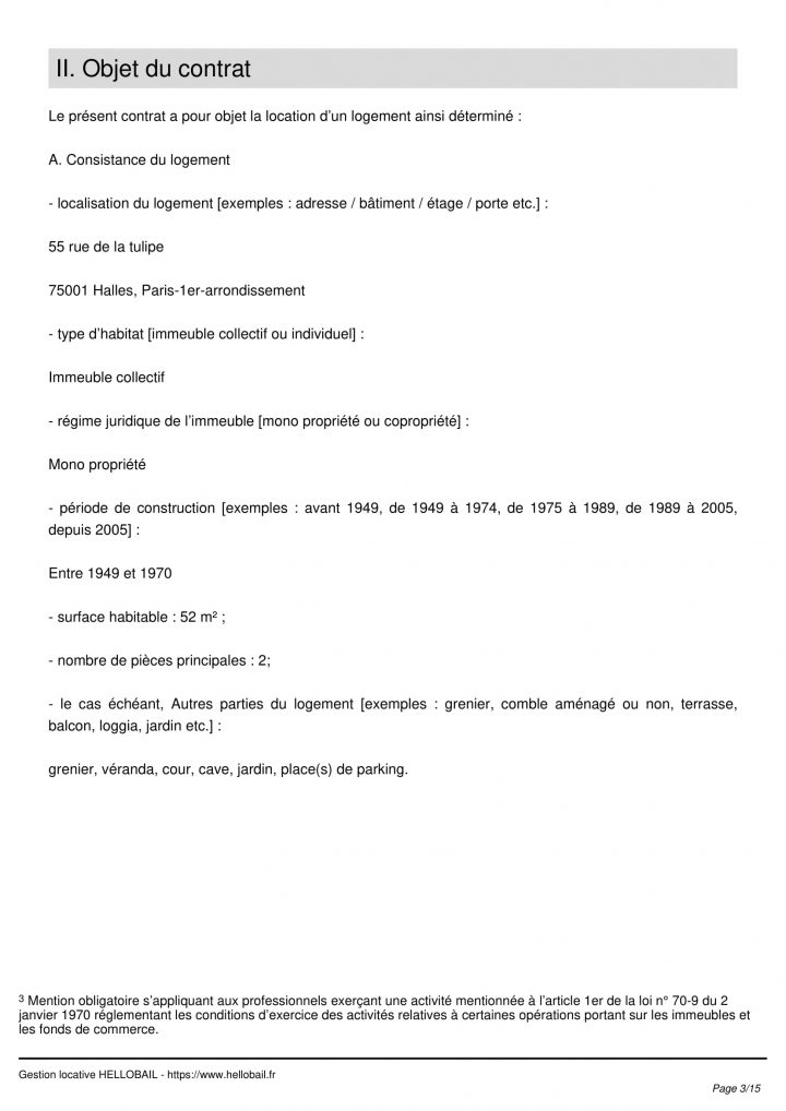 Modèle De Bail De Location Meublée Conforme Alur encequiconcerne Loi Alur Location Meublée