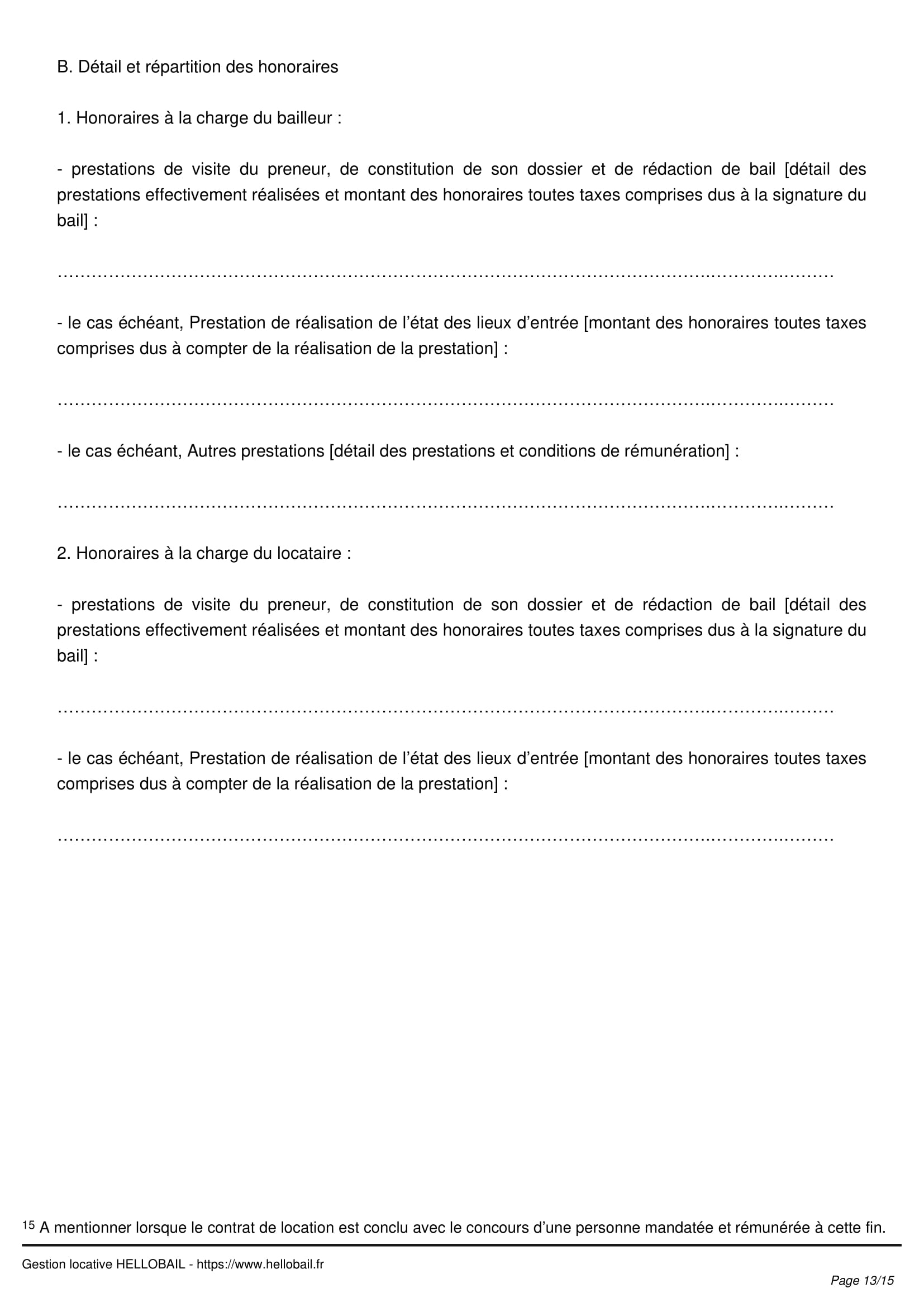 Modèle De Bail De Location Meublée Conforme Alur serapportantà Bail De Location Meublé