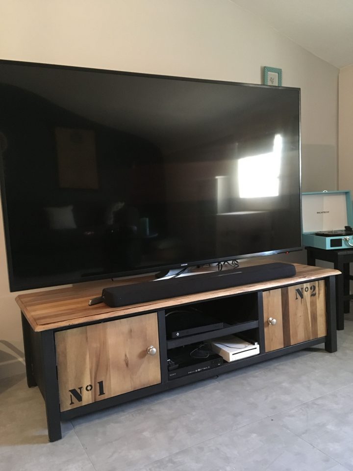Mon Meuble Tv Relooke Après Achat Sur Le Bon Coin | Meuble avec Bon Coin Meuble Salle A Manger