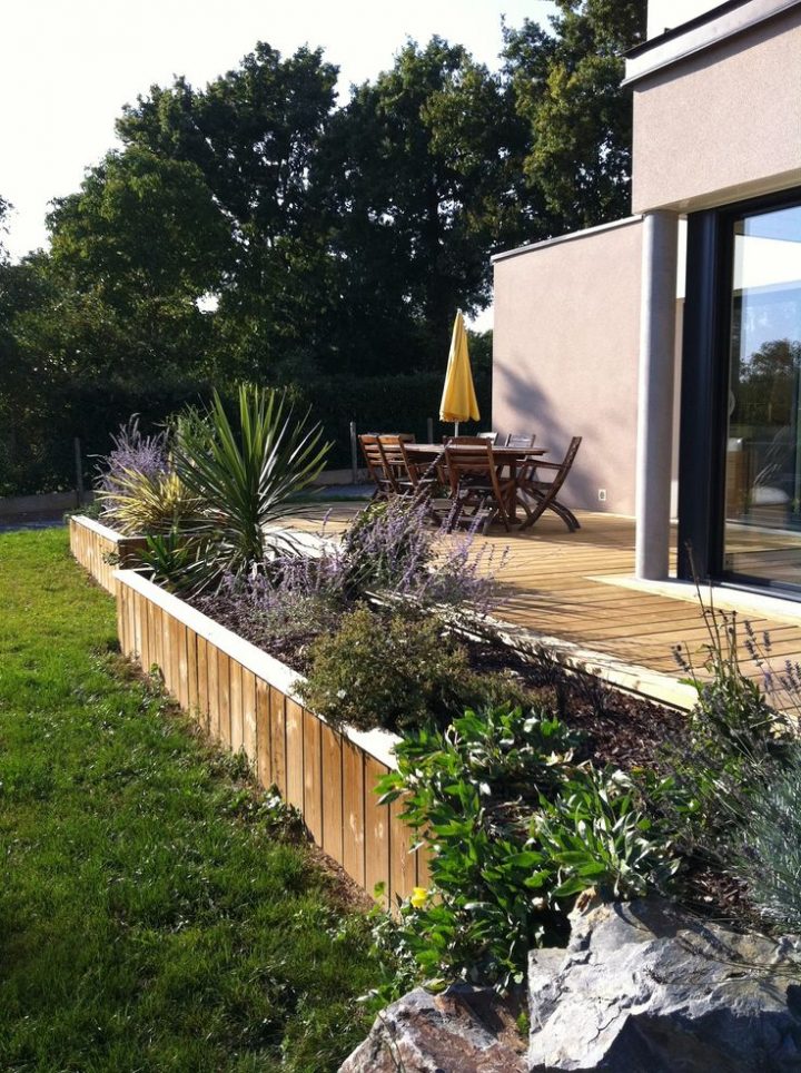 Muret De Soutènement En Bois Paillage Naturel Écorce pour Ecorces Jardin Muret De Soutènement En Bois Paillage Naturel Écorce pour Ecorces Jardin