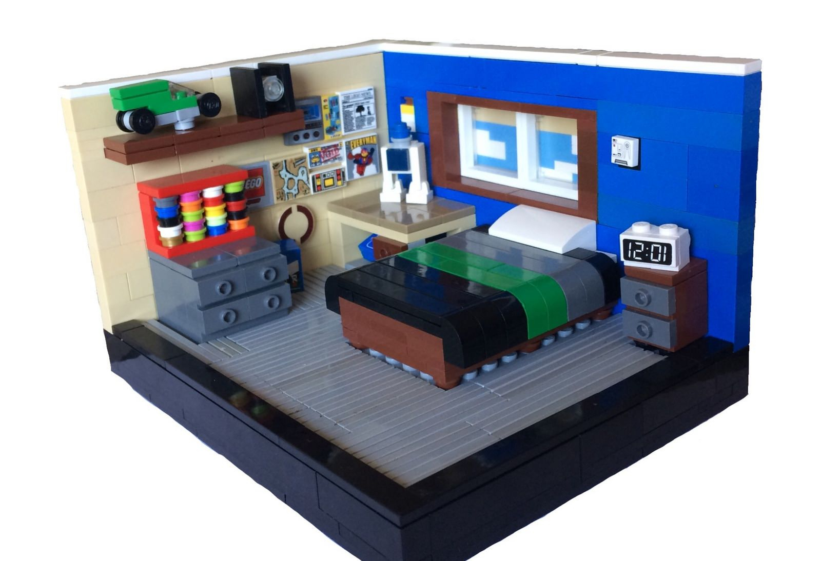 My Lego Room | Maison Lego, Lego, Maison concernant Meuble En Lego