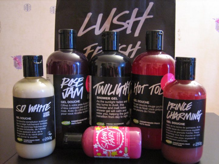 My Witie Blog: Mes Gels Douches Lush ! encequiconcerne Gel Douche Lush