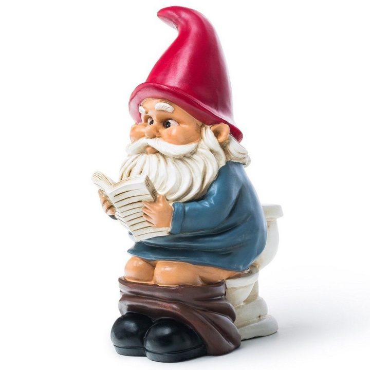 Nain De Jardin Sur Les Wc À 24,95 encequiconcerne Nain De Jardin Design