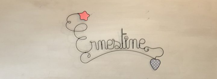 Name Wire Customizable – Star And Heart – Decoration For tout Taux D Humidité Chambre Bebe Name Wire Customizable – Star And Heart – Decoration For tout Taux D Humidité Chambre Bebe