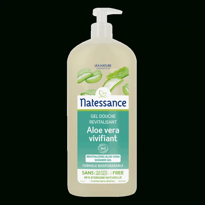 Natessance Gel Douche Aloe Vera Sans Sulfates Ressourçant tout Gel Douche Sans Sulfate