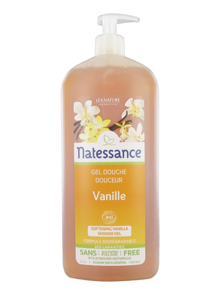 Natessance Gel Douche Vanille 1 L à Gel Douche Personnalisé
