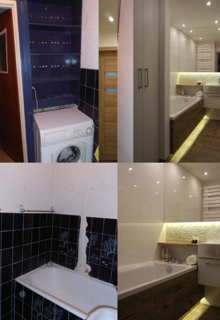 Nettoyer Carrelage Salle De Bain Avant Peinture – Recoge tout Peindre Carrelage Salle De Bain Avant Apres