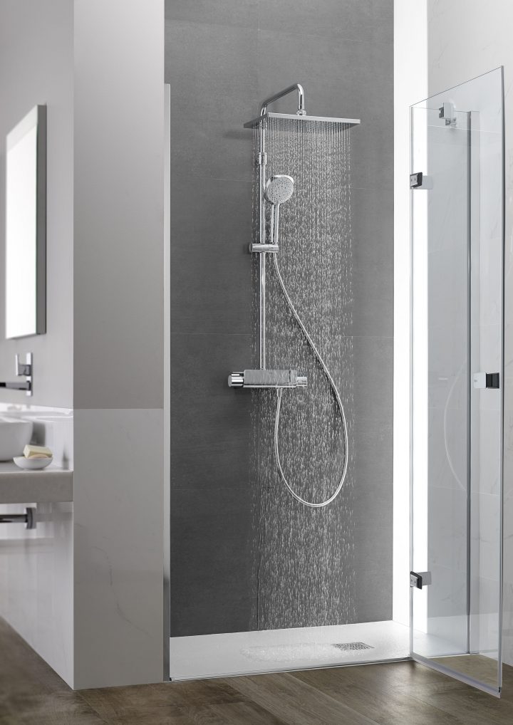 New 2016 Colonne De Douche Deck T De Roca Version "square tout Colonne De Douche Roca