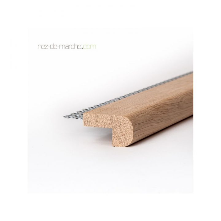 Nez De Marche En Chêne Pour Escalier Avec Carrelage Renovation dedans Nez De Marche Pierre