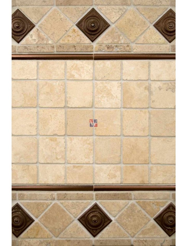 Noce/Chiaro Pewter Scudo 4X12 Listello – Wallandtile intérieur Listel Travertin Noce/Chiaro Pewter Scudo 4X12 Listello – Wallandtile intérieur Listel Travertin