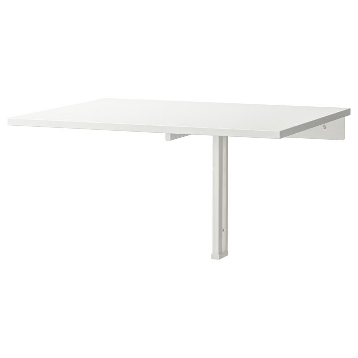 Norberg Table Murale À Rabat – Blanc 74X60 Cm à Table Salle A Manger Pliante Ikea