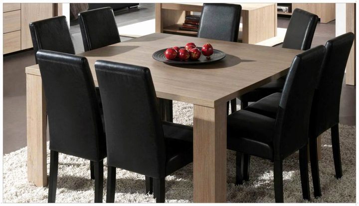 Nouveau Table Carree 8 Personnes Salle À Manger – Luckytroll tout Table Salle A Manger Carré