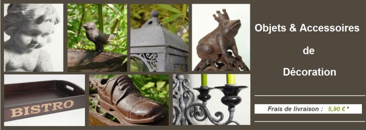 Objets De Décoration Rétro Campagne – Esprit Brocante pour Objets Decoration Jardin Exterieur Objets De Décoration Rétro Campagne – Esprit Brocante pour Objets Decoration Jardin Exterieur