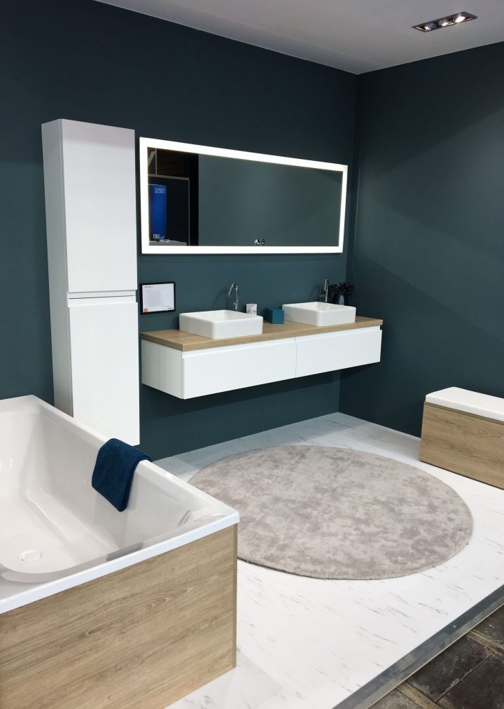 On S'imagine Déjà Dans Cette Jolie Salle De Bain Aux pour Idée Peinture Salle De Bain