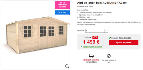 Opération Jardin Chez Auchan.fr: Jusqu'À -33% Sur Les à Auchan Abri De Jardin Opération Jardin Chez Auchan.fr: Jusqu'À -33% Sur Les à Auchan Abri De Jardin
