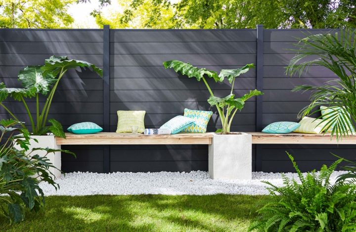 Optimiser La Clôture De Son Jardin En Pvc serapportantà Panneau Pvc Jardin