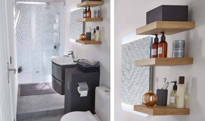 Optimiser Une Petite Salle De Bains Couloir – Aménager Une avec Salle De Bain Compacte