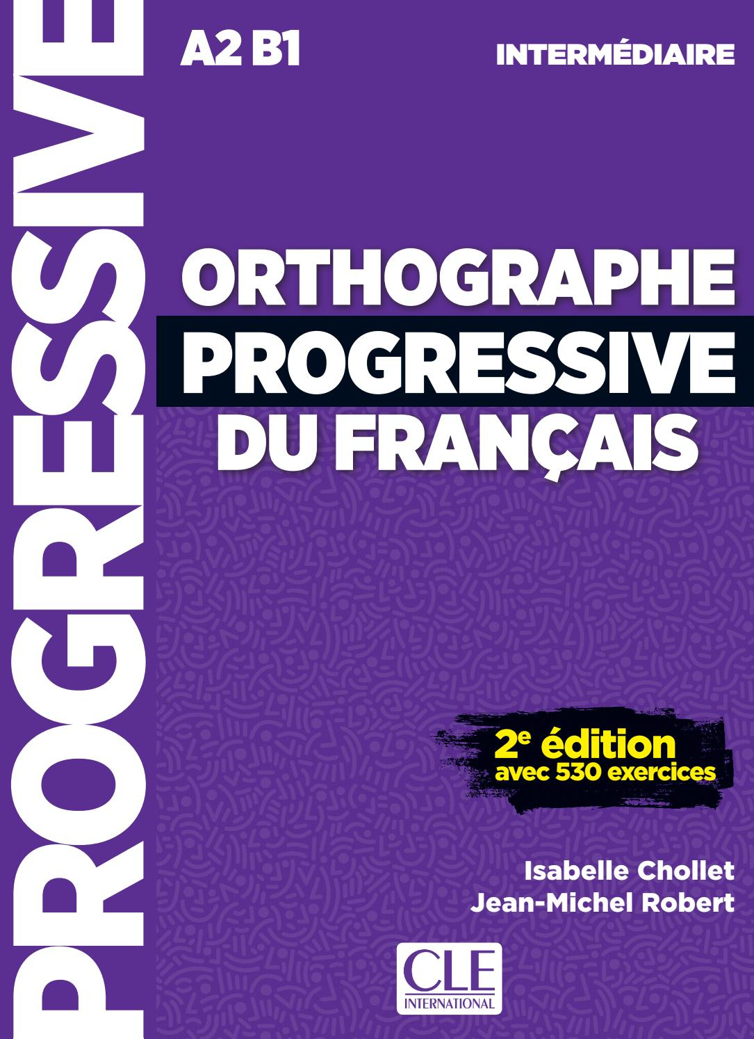 Orthographe Progressive Du Français A2B1 By Cle avec Salle De Bain Orthographe