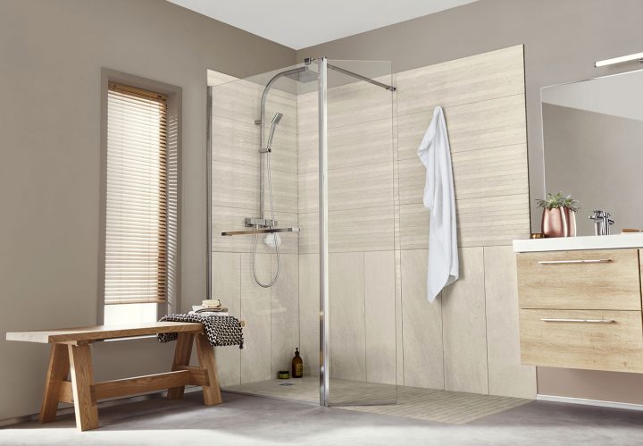 Osez La Salle De Bains Leroy Merlin – Femme Actuelle encequiconcerne Leroy Merlin Pare Douche
