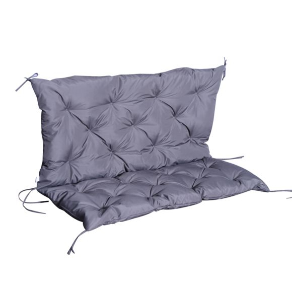 Outsunny – Coussin Matelas Assise Dossier Pour Banc De encequiconcerne Balancelle De Jardin Pas Cher