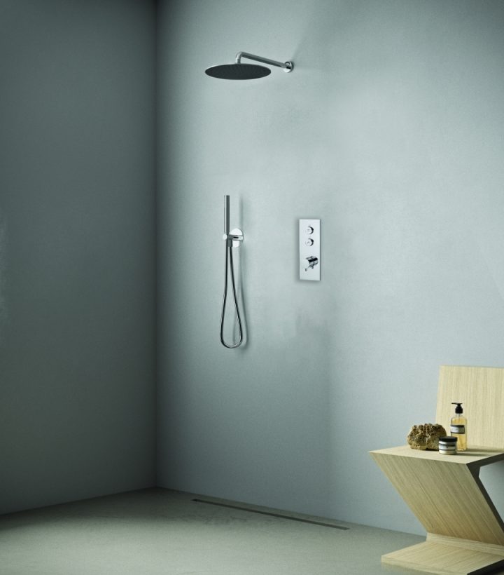 Pack Douche Encastrée Thermostatique Thermo Up Triverde à Douche Encastree Pack Douche Encastrée Thermostatique Thermo Up Triverde à Douche Encastree