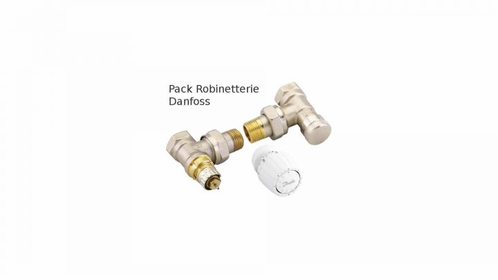 Pack Vanne + Retour + Tête Thermostatique Ra 2990 1/2" Equerre Danfoss Ra-N tout Tete Robinet Thermostatique Pack Vanne + Retour + Tête Thermostatique Ra 2990 1/2" Equerre Danfoss Ra-N tout Tete Robinet Thermostatique