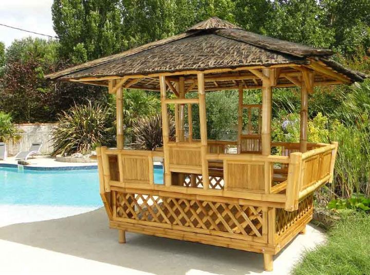 Paillote De Jardin En Bambou Panay dedans Déco Jardin Bambou Paillote De Jardin En Bambou Panay dedans Déco Jardin Bambou