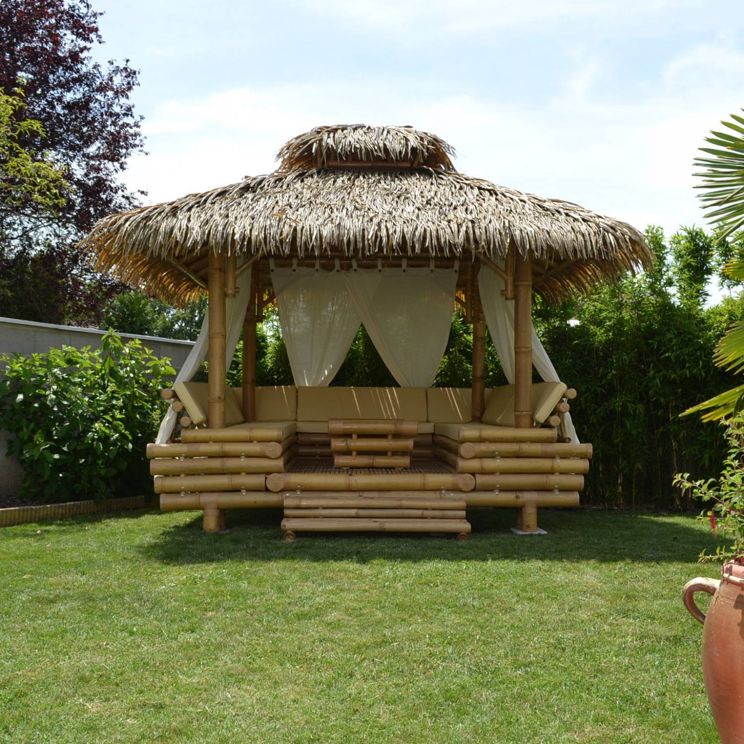 Paillote Jardin - AgenceCormierDelauniere.com
