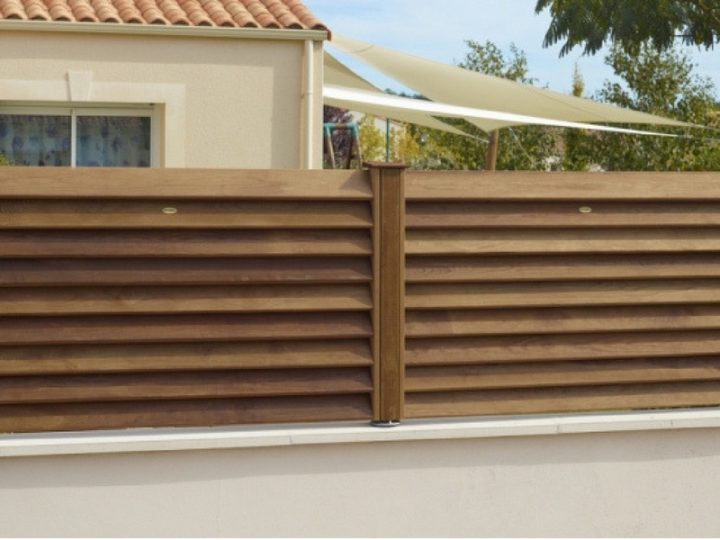 Panneau À Lames Persiennes Cancale – Tekabois tout Panneaux À Lames Déstructurées En Bois Massif